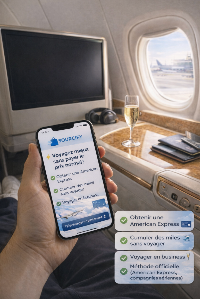 Voyager en business class sans être riche