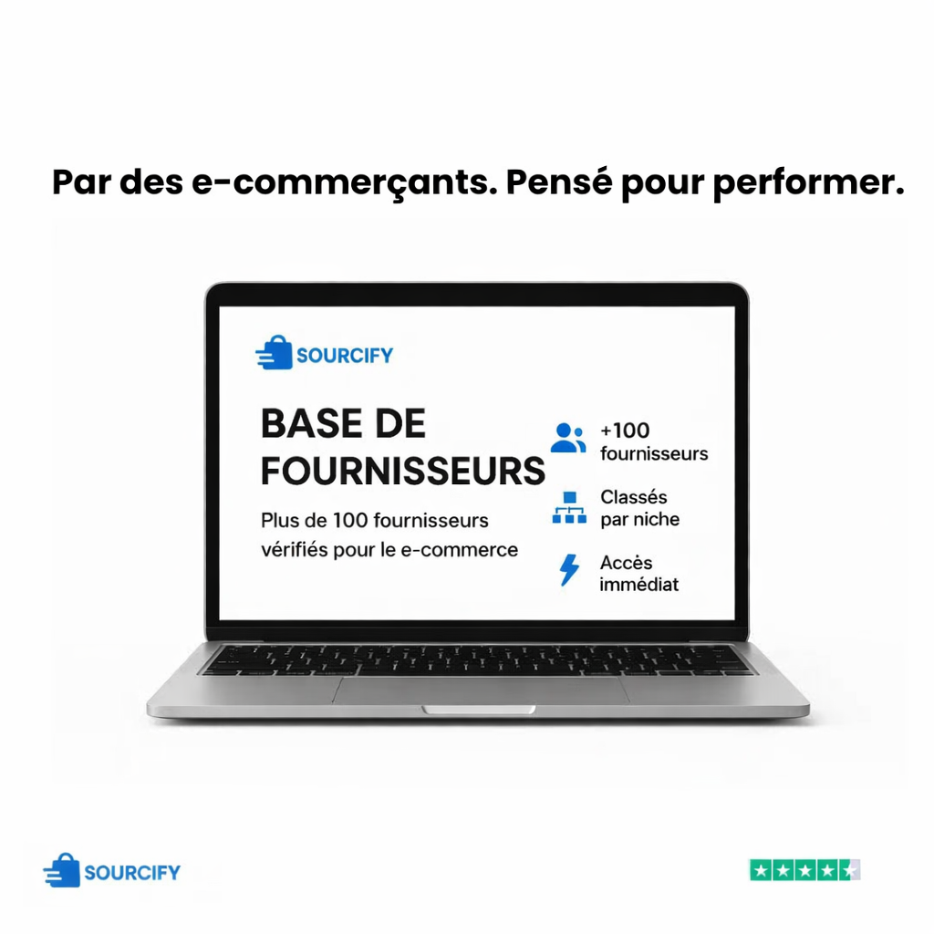 Liste de fournisseurs – Sourcify